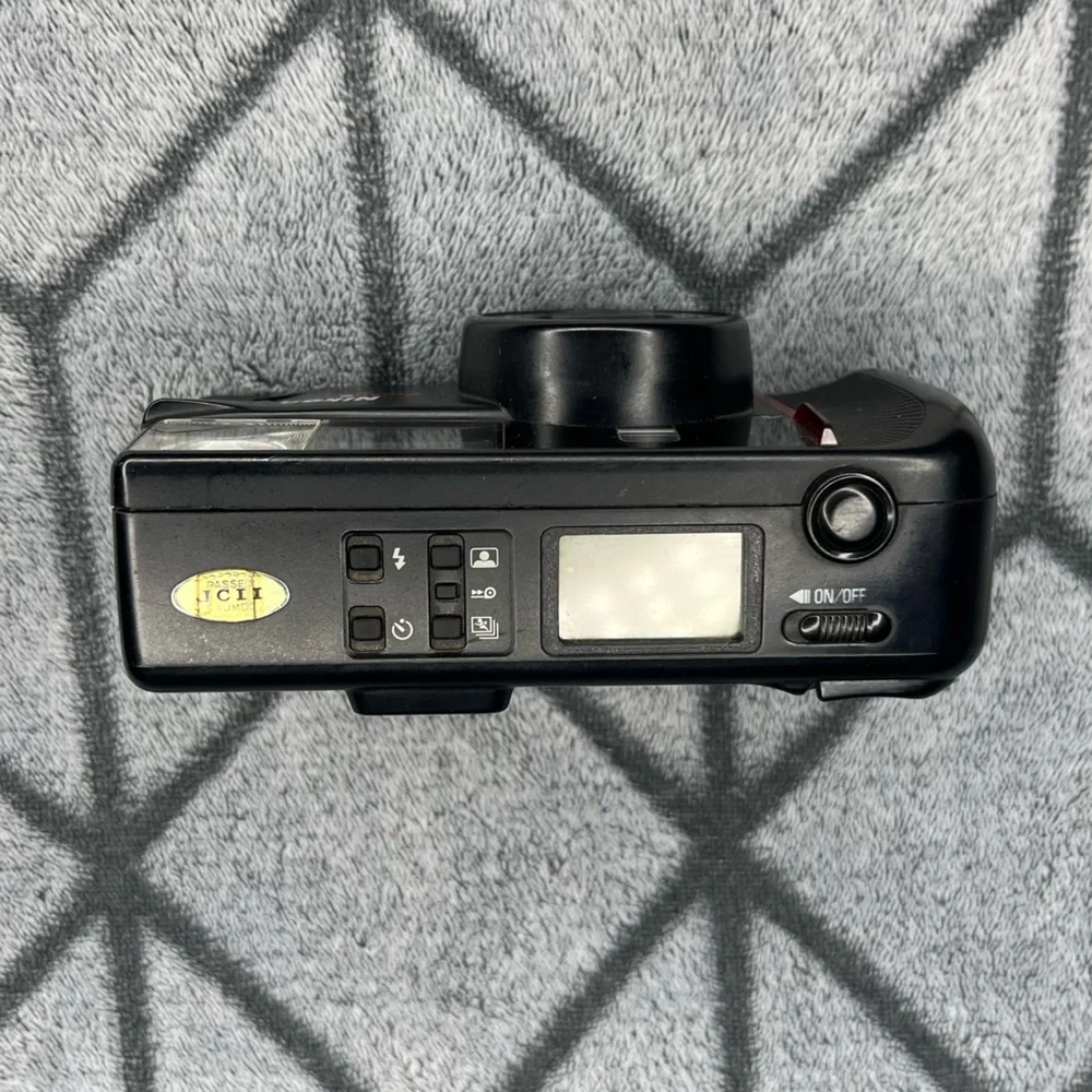 Nikon Zoom Touch 500 Film Camera 35-80mm Power Zoom Lens UNTESTED V